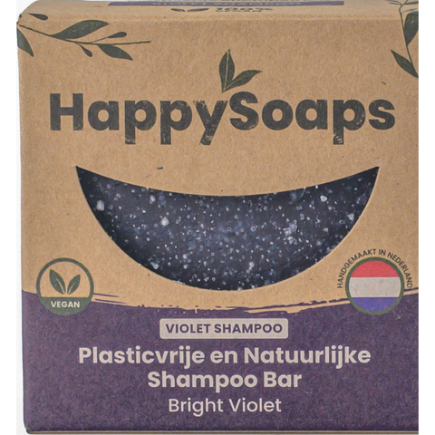 HappySoaps - Shampoo bar - Bright Violet