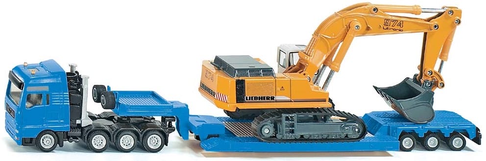 Siku - Dieplader en graafmachine 1:87