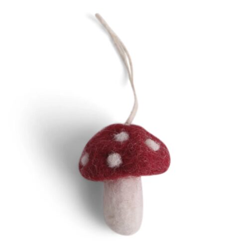 Gry & Sif - Setje Mini paddenstoel hangertjes