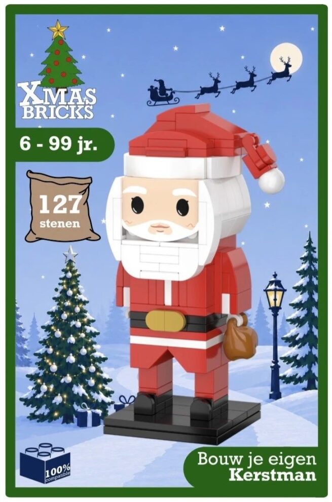 Sintbricks - Bouw je eigen Santa