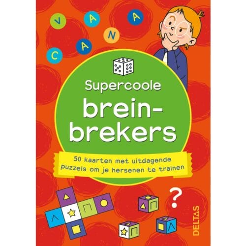 Deltas - Speel -en leerkaarten - Supercoole breinbrekers - vanaf 9 jaar
