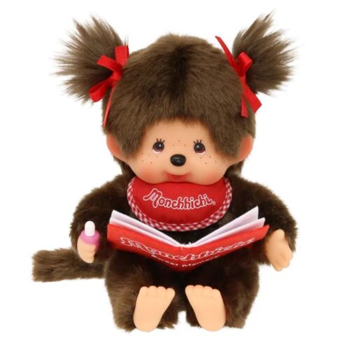 Monchhichi - Meisje met boek