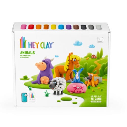 Hey clay - Dieren 15 potjes
