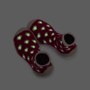 Collegien - Sloffen volwassen glow in the dark Coeurs ou pois hartjes
