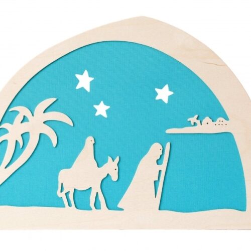 De Noest - Silhouet advent onderweg