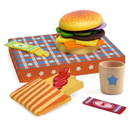 Djeco - Hamburger set Amerika