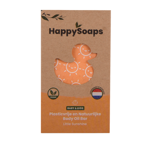 HappySoaps BabyKids - Body Oil bar - Little sunshine
