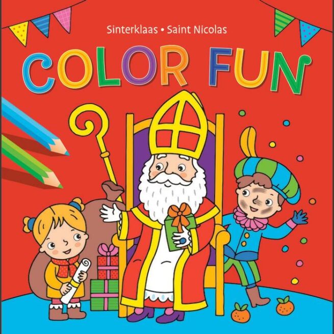 Deltas - Sinterklaas color fun rood