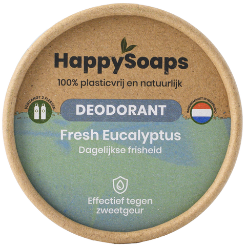 HappySoaps - Natuurlijke deo - Fresh eucalyptus