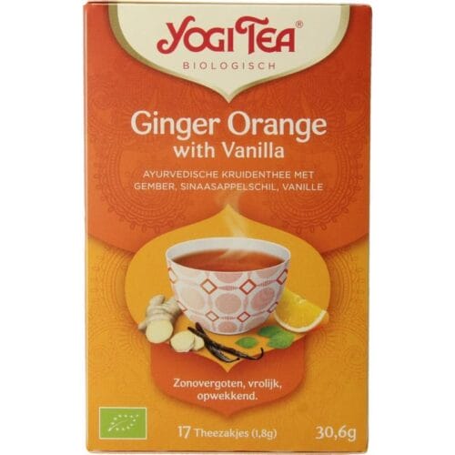 Yogi tea - Ginger orange vanilla