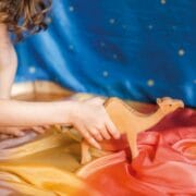 Sarah's Silks - Speelzijde groot woestijn