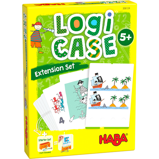 Haba - LogiCASE uitbreidingsset – Piraten 5+