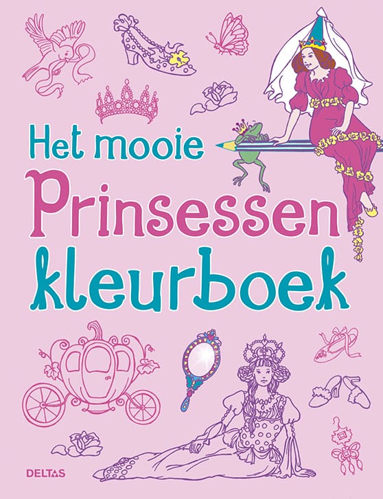 Deltas - Kleurboek prinsessen