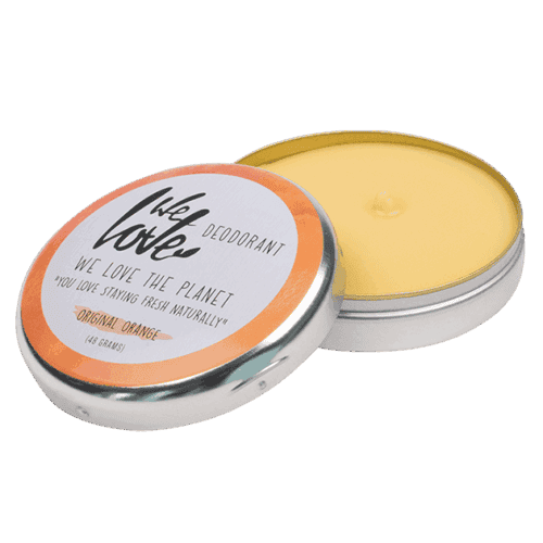 We love the planet - deodorant blikje original orange