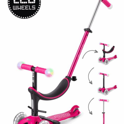 Micro step - Mini2grow deluxe magic led roze