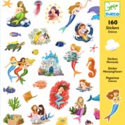 Djeco - Stickers zeemeermin