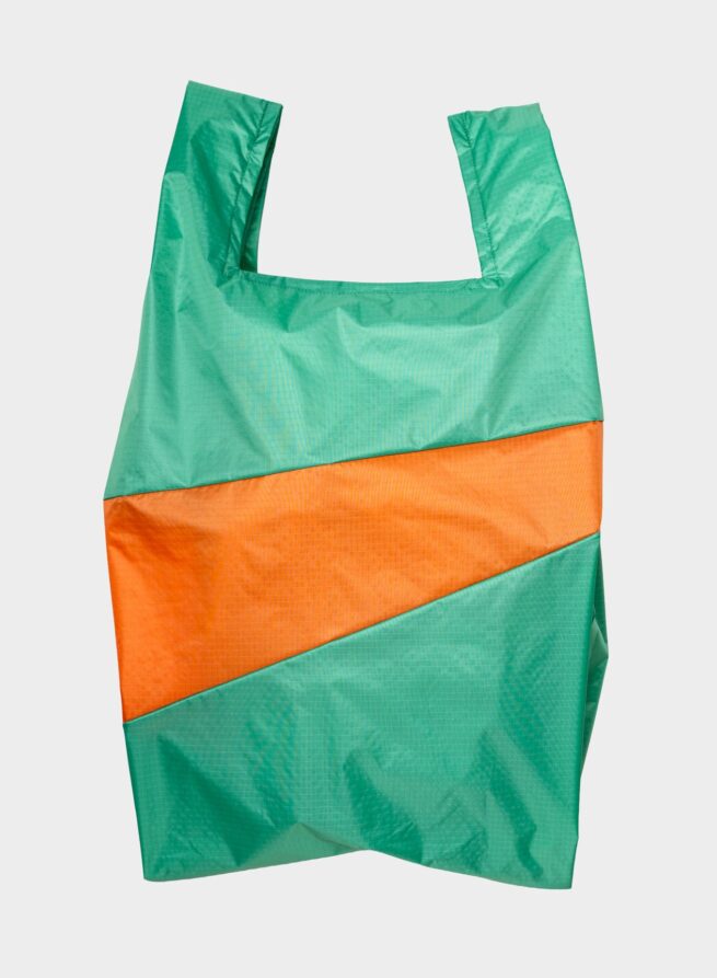 Susan Bijl - The new shopping bag - Large - Holly Green Orange