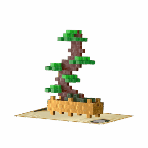 Plus plus - Bonsai groen boompje