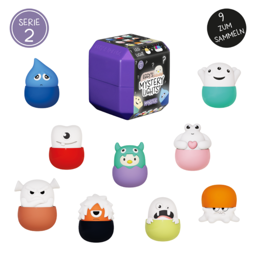 Eggy's - Surprise ei mystery mini lights monster