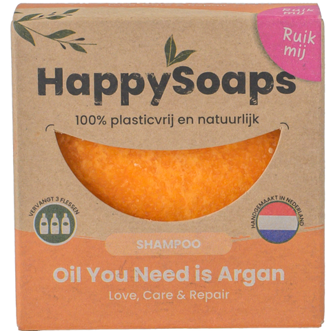 HappySoaps - Shampoo bar - Oil you need is Argan