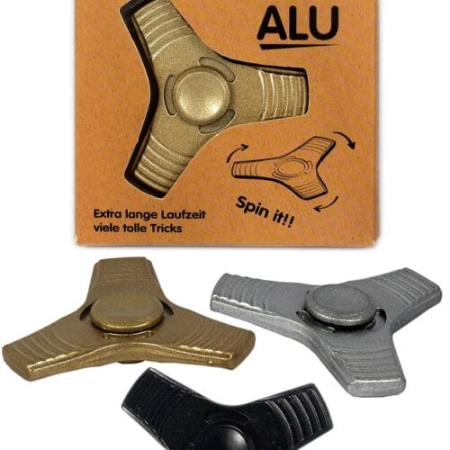 Handspelletje - Aluminium fidget spinner