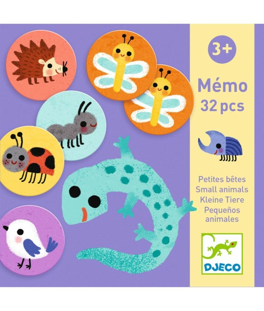 Djeco - Memo dieren