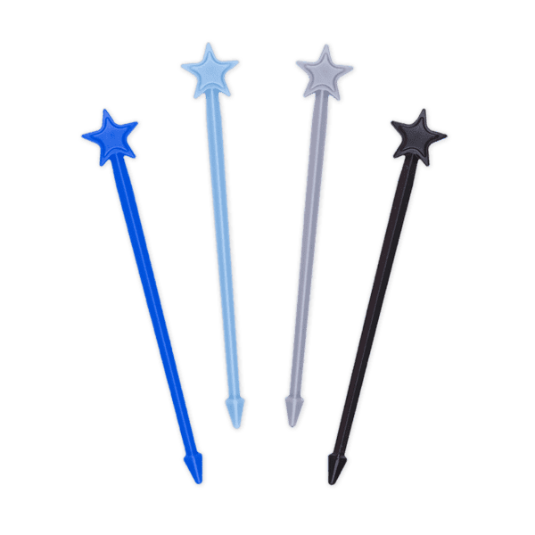 Yumbox - Stix 4 pack blauw