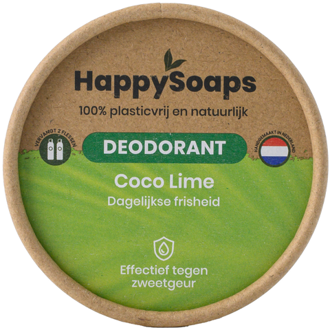HappySoaps - Natuurlijke deo - Coco Lime