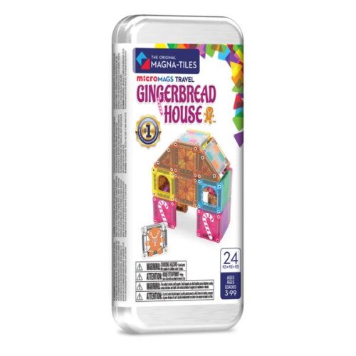 Magnatiles - Micromags Travel - Gingerbread house
