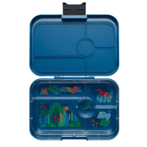 Yumbox - Tapas 5 vakken jungle monte Carlo blue