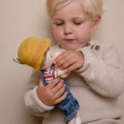 Little Dutch - Knuffelpop Hollandse Jim met kaas 35 cm