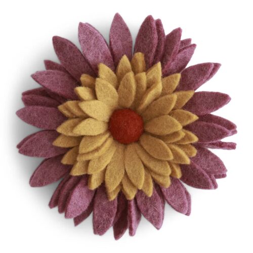 Gry & Sif - Muurbloem Gerbera light purple