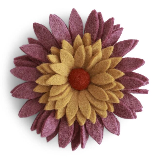 Gry & Sif - Muurbloem Gerbera light purple
