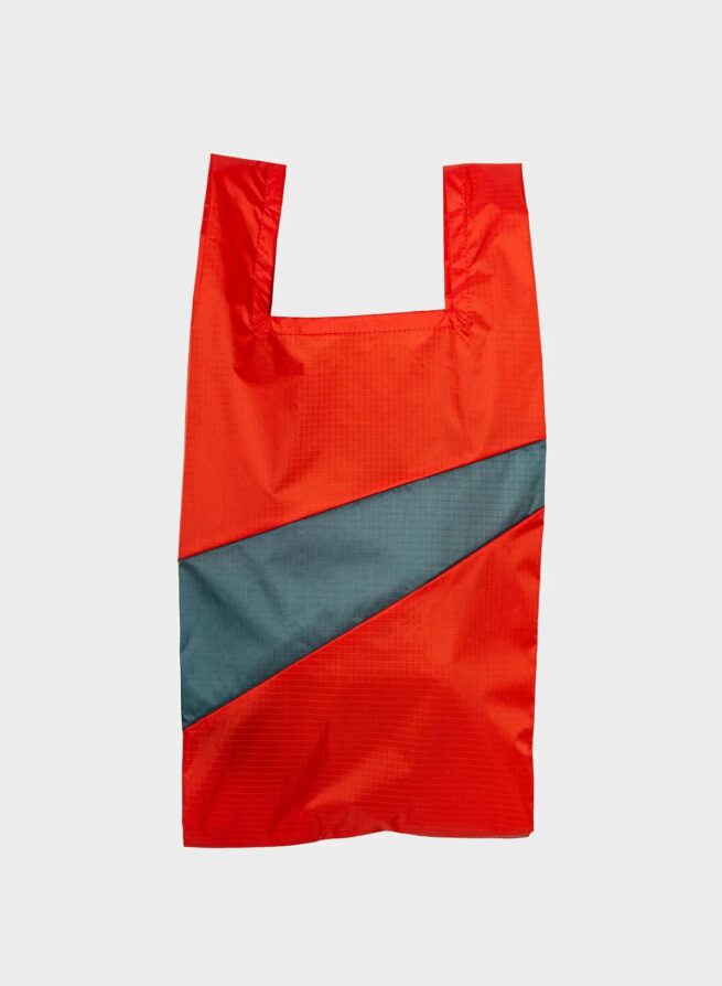 Susan Bijl - The new shopping bag - Medium - Red alert Pine