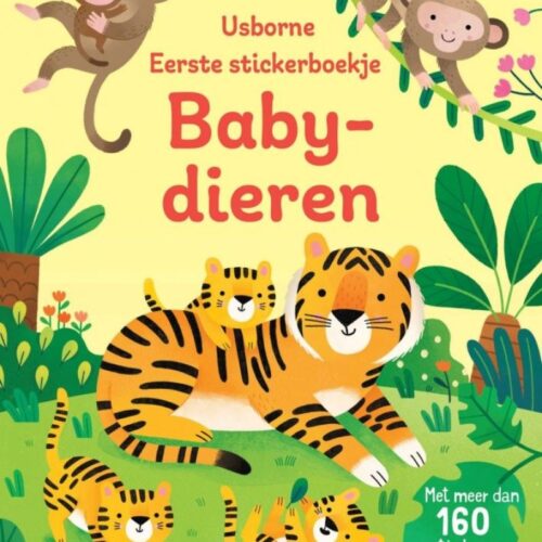 Usborne - Stickerboek babydieren