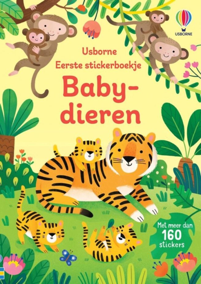Usborne - Stickerboek babydieren