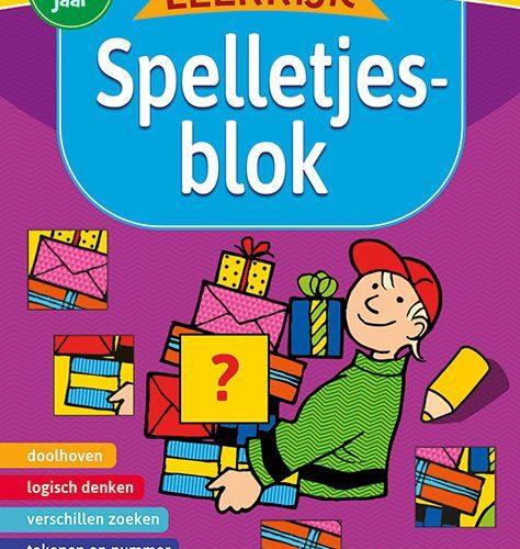 Deltas - Leerrijk spelletjesblok 6-8 jaar
