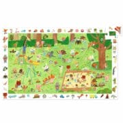 Djeco - Puzzel observatie kleine vriendjestuin 35 stukjes DJ07596