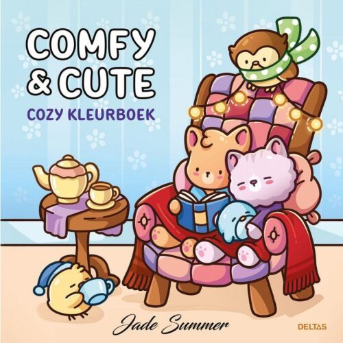 Comfy & Cute cozy kleurboek