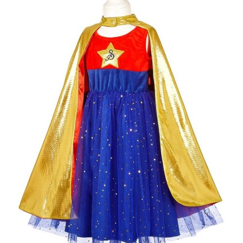 Souza - Verkleedkleding Super Hero Girl (3-10 jaar)