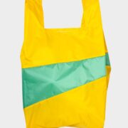 Susan Bijl - The new shopping bag - Large - Sunflower Holly green