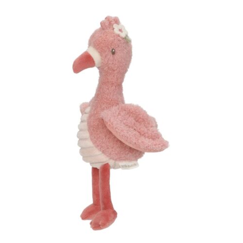 Little dutch - Knuffel safari friends flamingo 17cm