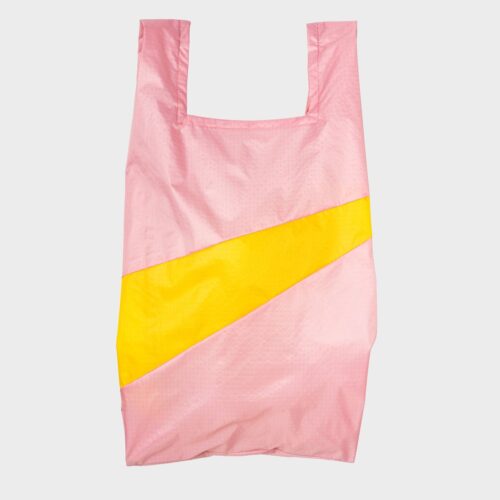 Susan Bijl - The new shopping bag - Medium - Pink Panther Sunflower