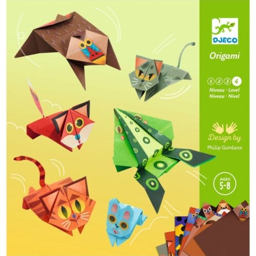 Djeco - Origami springende dieren 7-12 jaar