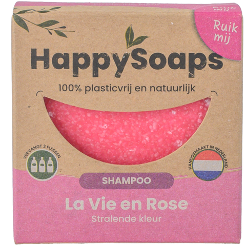 HappySoaps - Shampoo bar - La vie en Rose