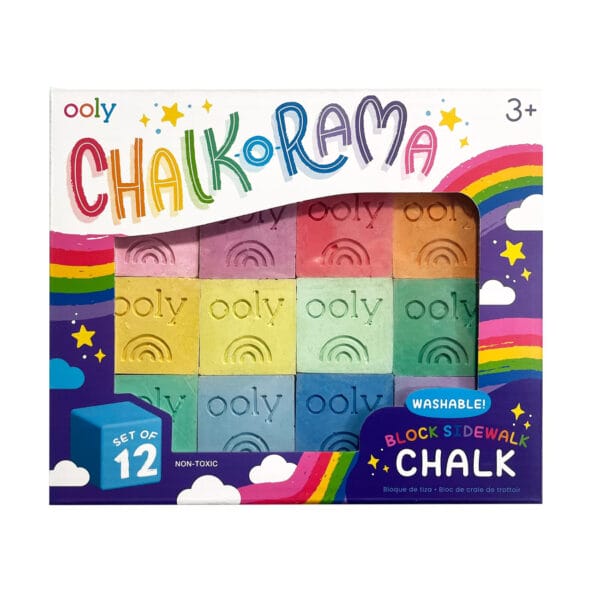 Ooly - Chalkorama blok stoepkrijt