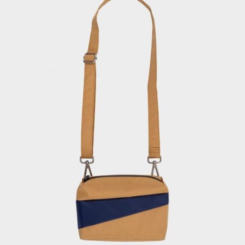 Susan Bijl - Bum bag Small - Camel Navy