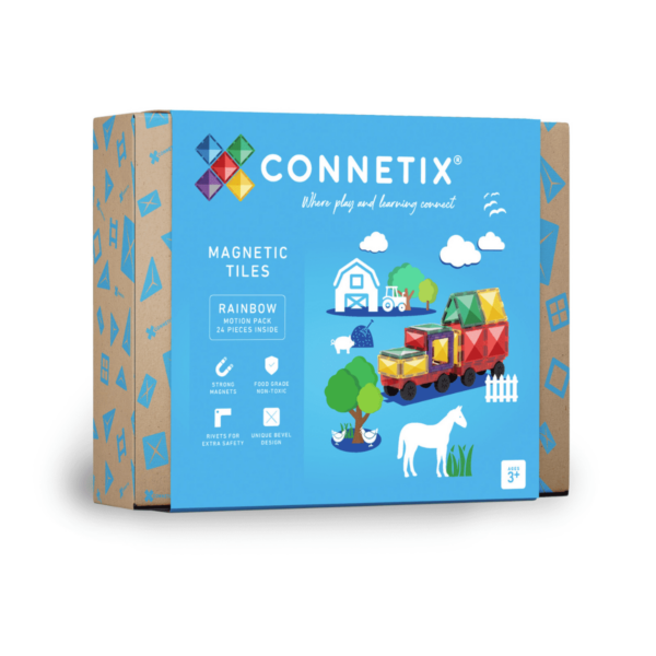 Connetix Magnetic tiles - Motion pack 24 piece