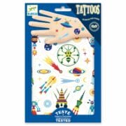 Djeco - Tatoeages Space (glow in the dark)