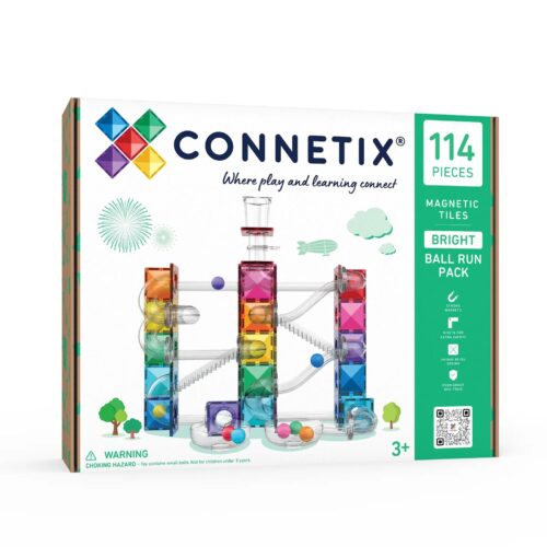 Connetix Magnetic tiles - Ball run bright